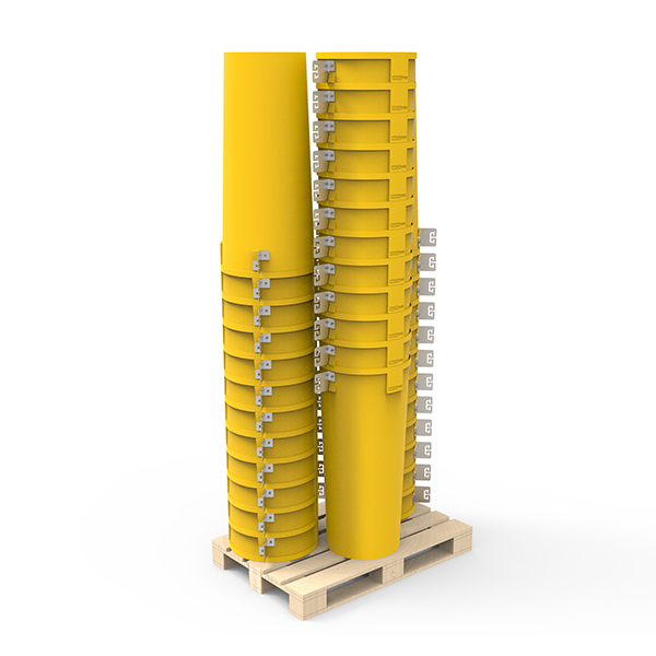 Conduta BUILDPOR® para descarga de entulho