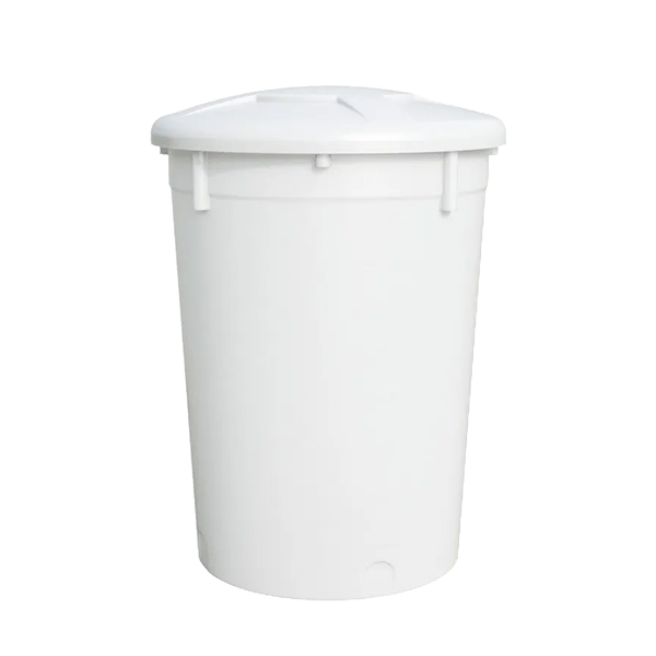 Depósito troncocónico para armazenamento de ração, água e produtos químicos