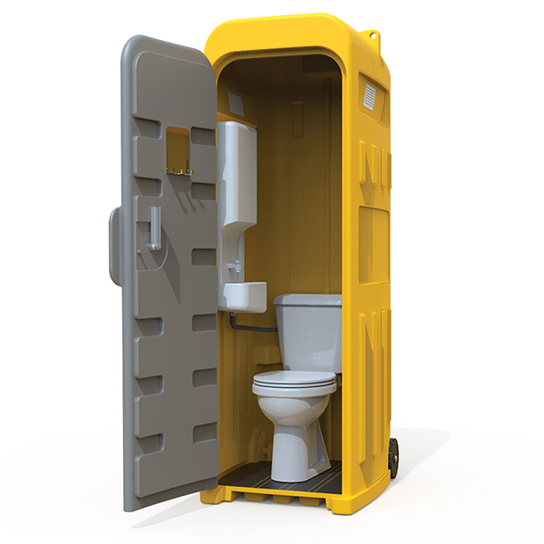 Sanitário portátil de ligação à rede